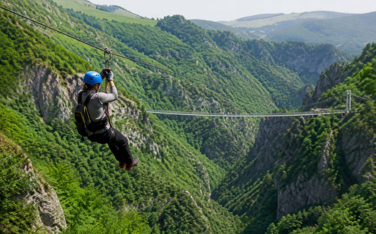 ZipLine через Ахштырское ущелье (Скайпарк)