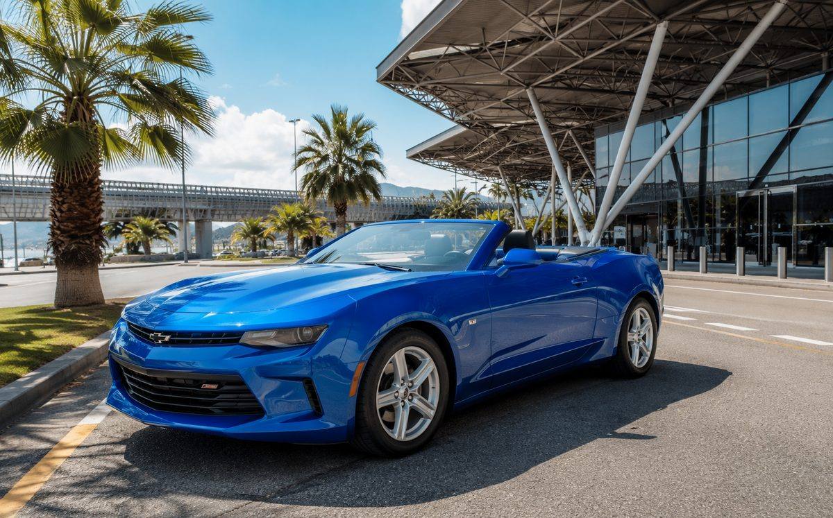 Chevrolet Camaro Cabrio (синий)