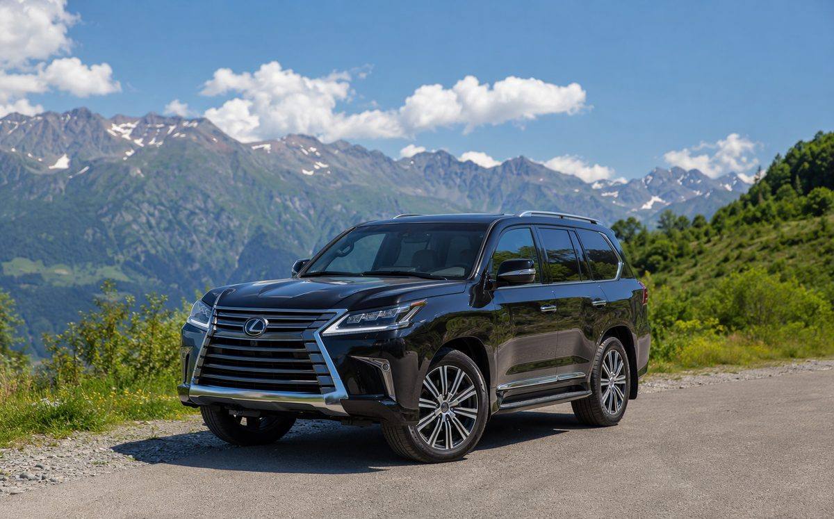 Аренда Лексус ЛХ570 (Lexus LX570) в Сочи — внедорожник, 5 мест, подача в аэропорт Адлер
