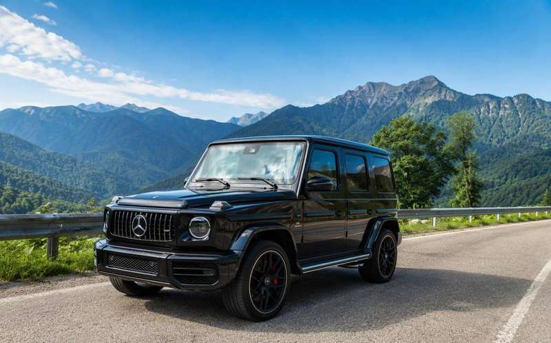 G63 в горах