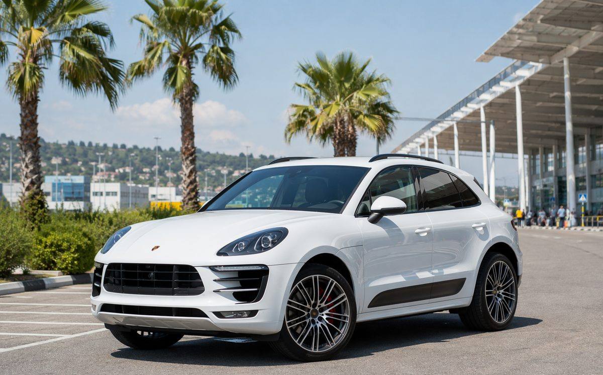 Porsche Macan S (белый)