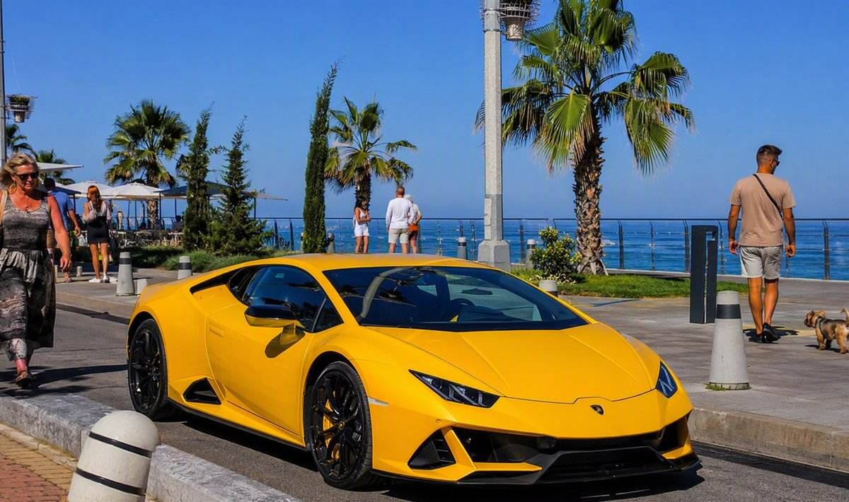 Renting a Lamborghini for a day in Sochi: how it works — ТурВояж, Сочи