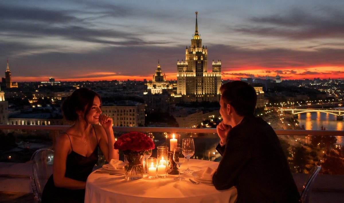 Свидание на крыше в Москве: как устроить вечер, который расскажут внукам — ТурВояж, Сочи