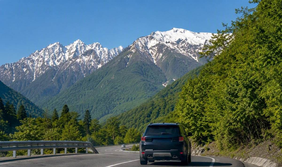 Top 5 cars for a Krasnaya Polyana trip — ТурВояж, Сочи