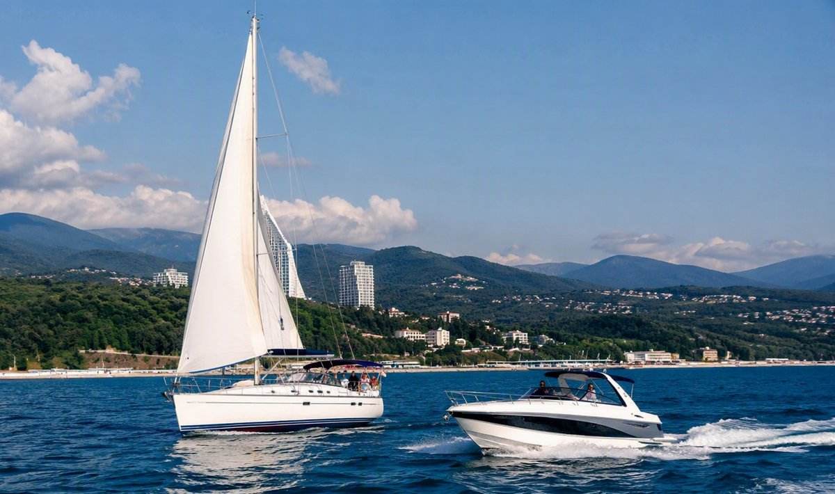 Yacht or speedboat: what to choose for a Sochi sea trip — ТурВояж, Сочи