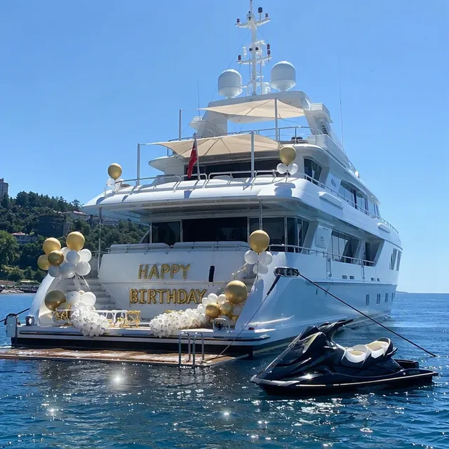 День рождения на Sunseeker 115